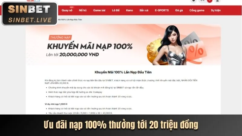 Ưu đãi chào mừng thành viên mới 999bet